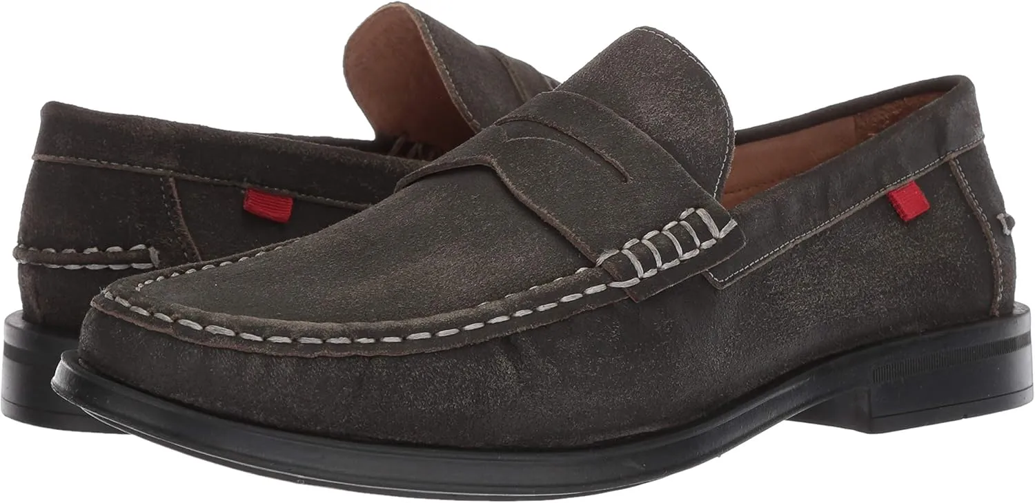 MARC JOSEPH NEW YORK Men's Leather Made in Brazil Cortlad Loafer Penny