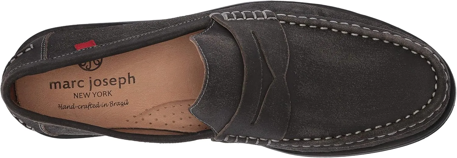 MARC JOSEPH NEW YORK Men's Leather Made in Brazil Cortlad Loafer Penny