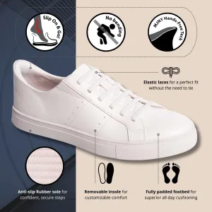 Marc Joseph New York Womens Hands Free Slip On Fashion Classic Casual Comfort Sneakers for Women