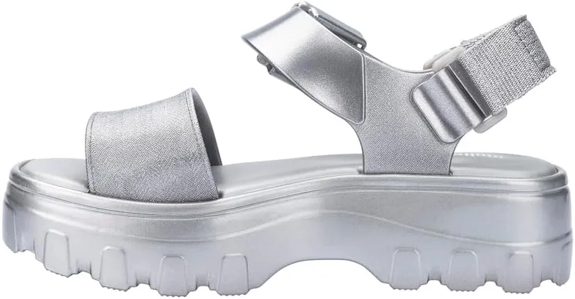 Melissa Kick Off Platform Sandals for Women - Super Soft and Flexible Vegan Chunky Platform Sandal with Adjustable Straps and Open Toe Design