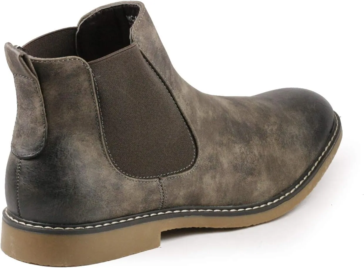 Metrocharm MC124 Men's Formal Dress Casual Ankle Chelsea Boot