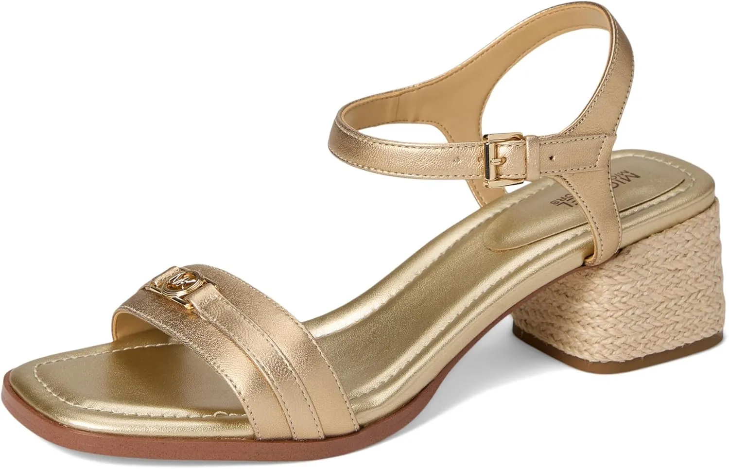 Michael Kors Women's Mandy Mid Sandal Heeled
