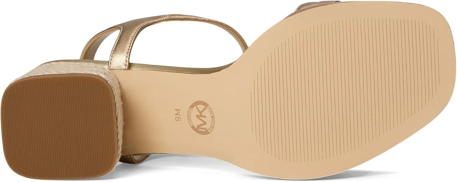 Michael Kors Women's Mandy Mid Sandal Heeled