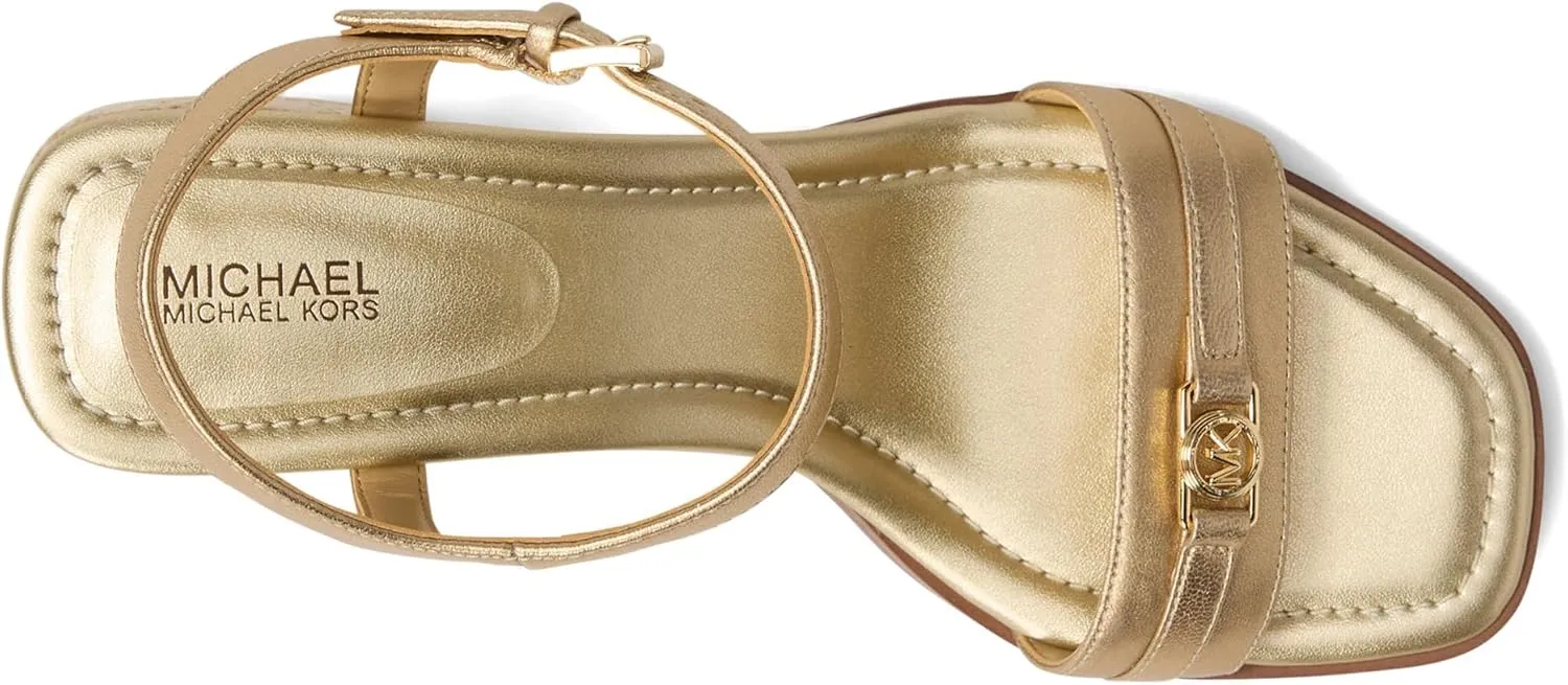 Michael Kors Women's Mandy Mid Sandal Heeled