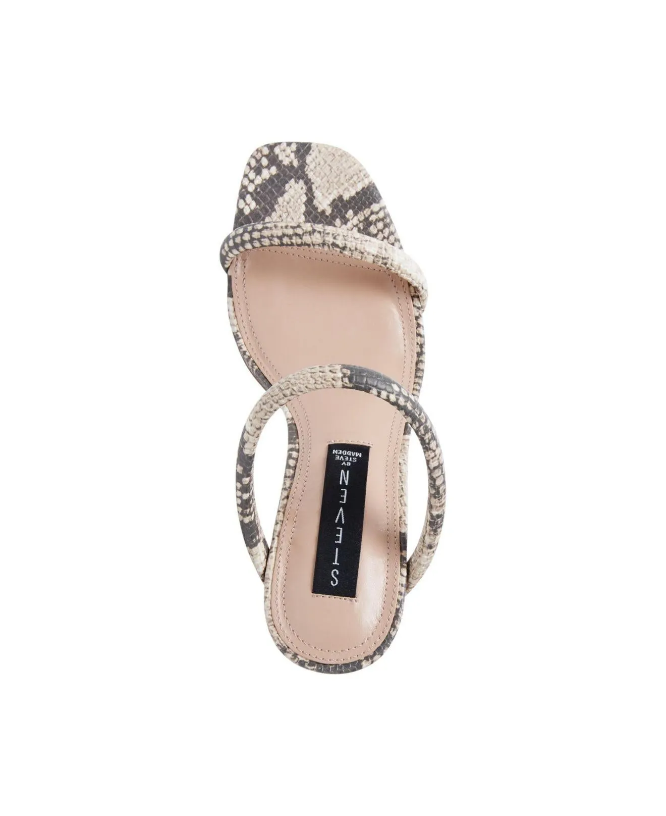 Natural  Block Steven Premium collection Sandals Heel by Jersey Reduced cost Mule Steve Multi Madden