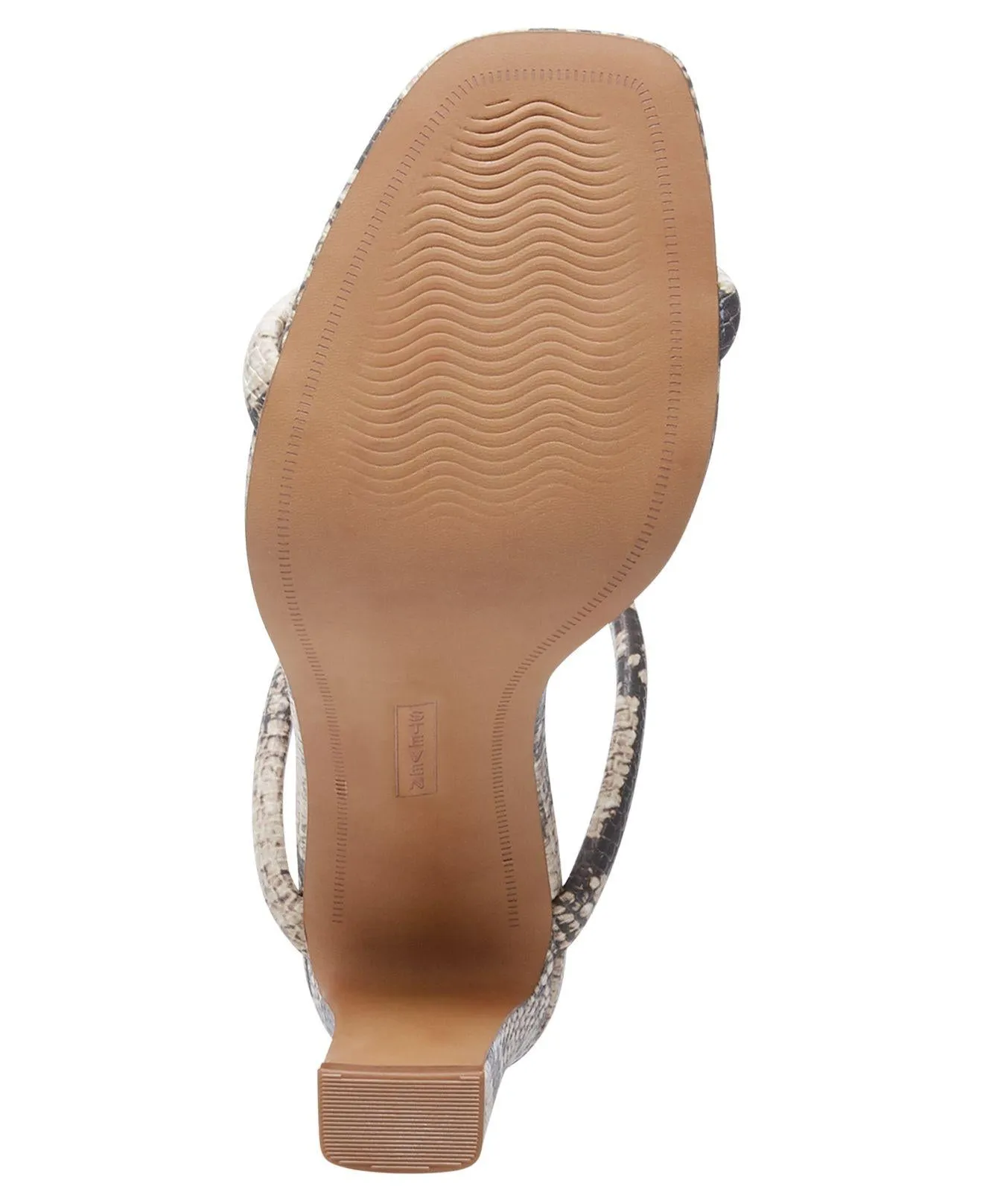 Natural  Block Steven Premium collection Sandals Heel by Jersey Reduced cost Mule Steve Multi Madden