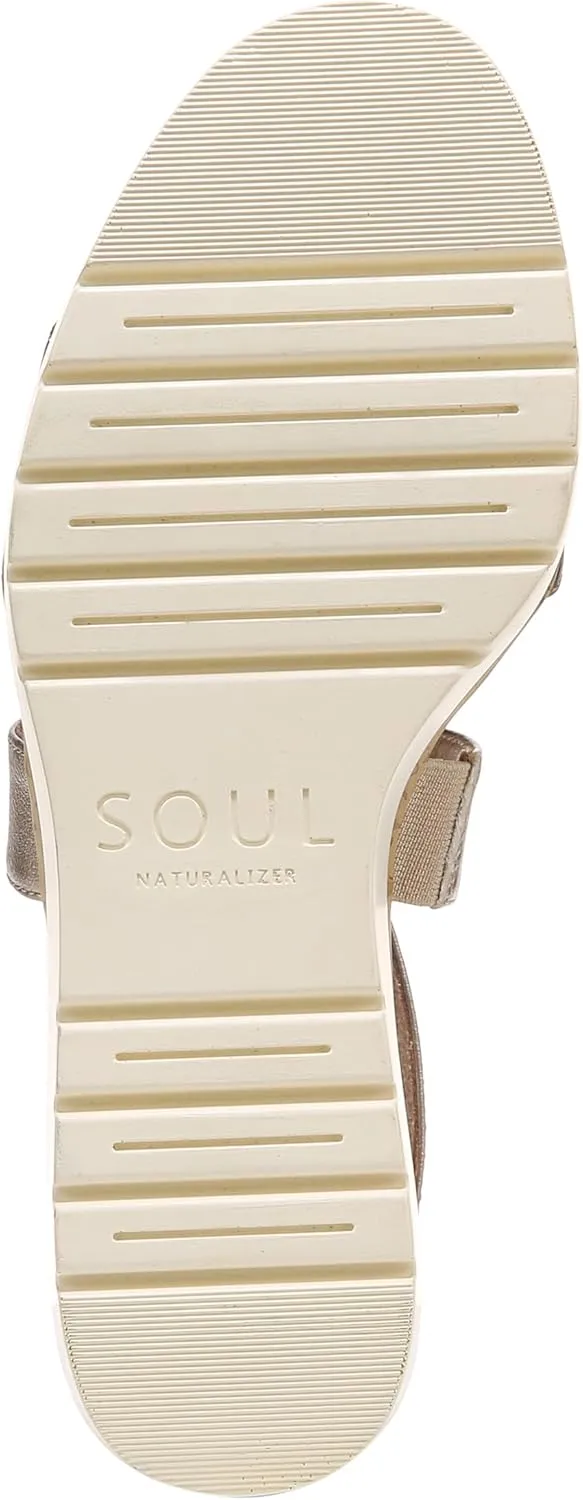 Naturalizer Soul Women's Goodtimes Crisscross Strappy Wedge Sandal