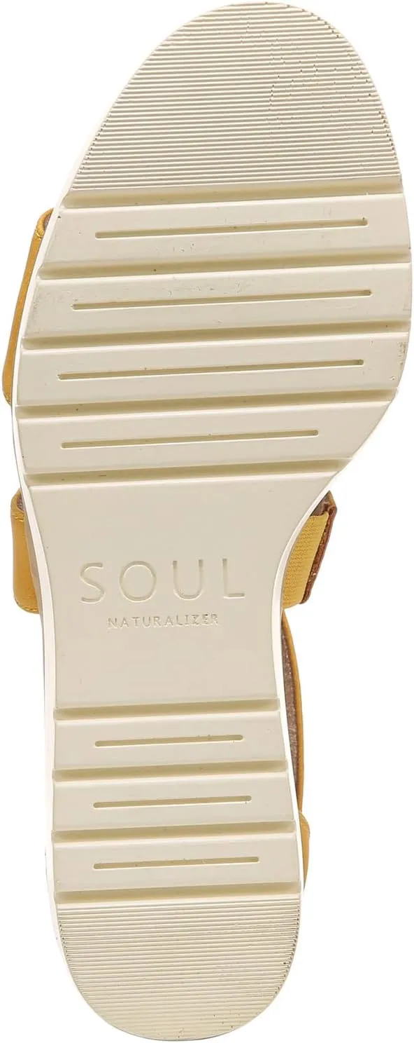 Naturalizer Soul Women's Goodtimes Crisscross Strappy Wedge Sandal