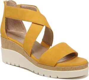 Naturalizer Soul Women's Goodtimes Crisscross Strappy Wedge Sandal