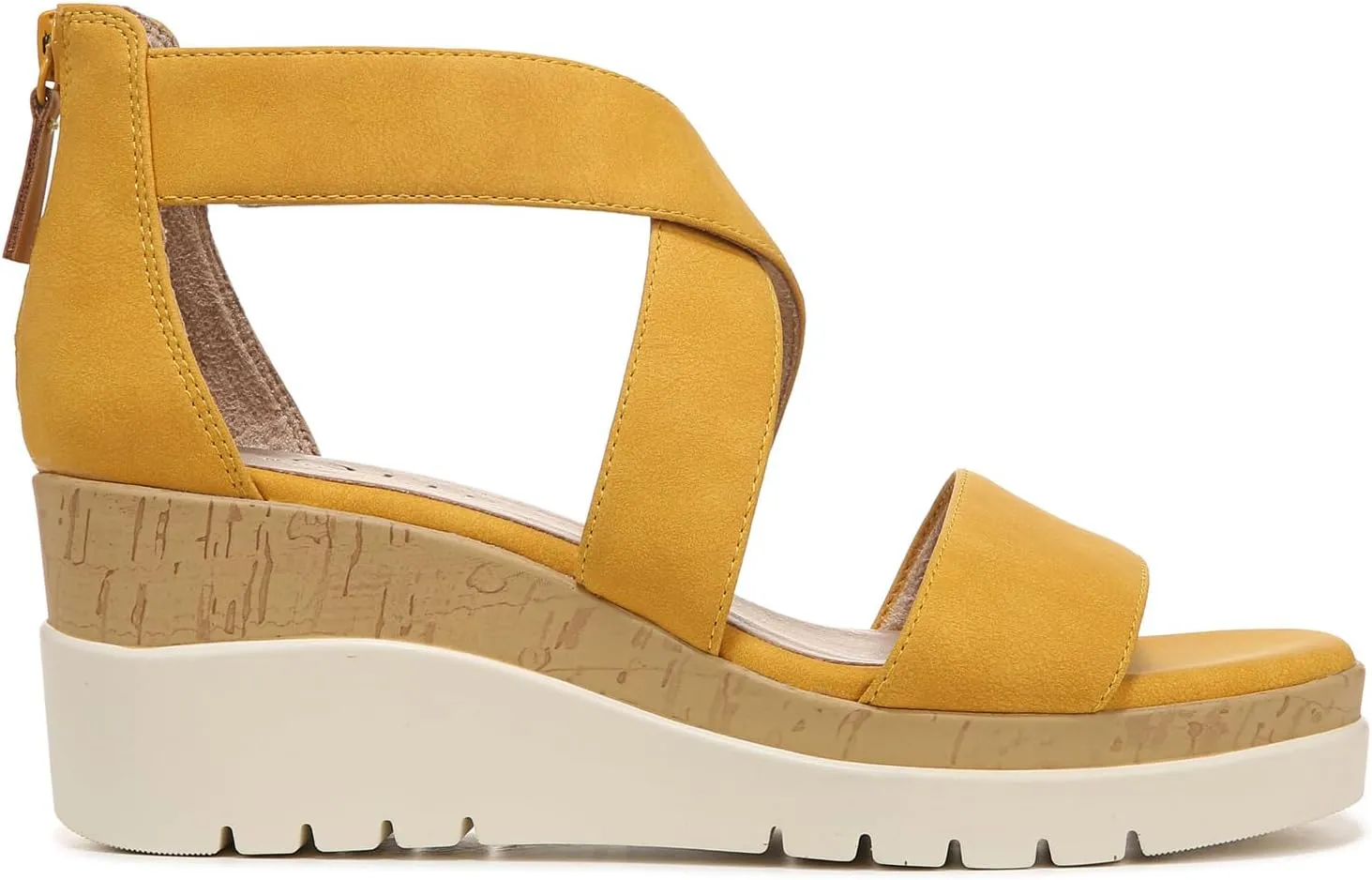 Naturalizer Soul Women's Goodtimes Crisscross Strappy Wedge Sandal