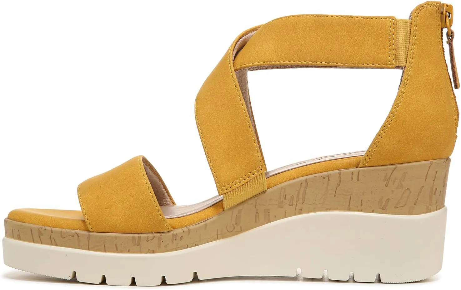 Naturalizer Soul Women's Goodtimes Crisscross Strappy Wedge Sandal