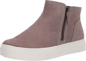 Naturalizer Women's Celeste Booties Ankle Boot, Grey Nubuck, 8