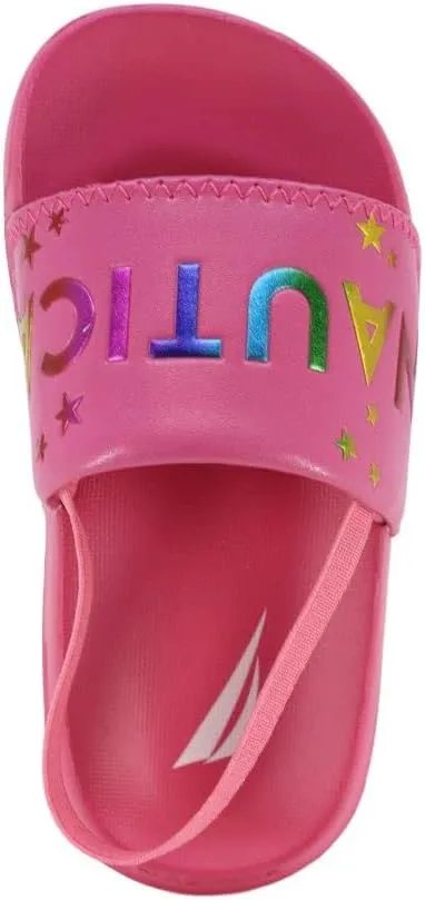 Nautica Kids Toddler-Infant Athletic Slide Pool Sandal |Boys - Girls|(Infant/Toddler/Little Kid)