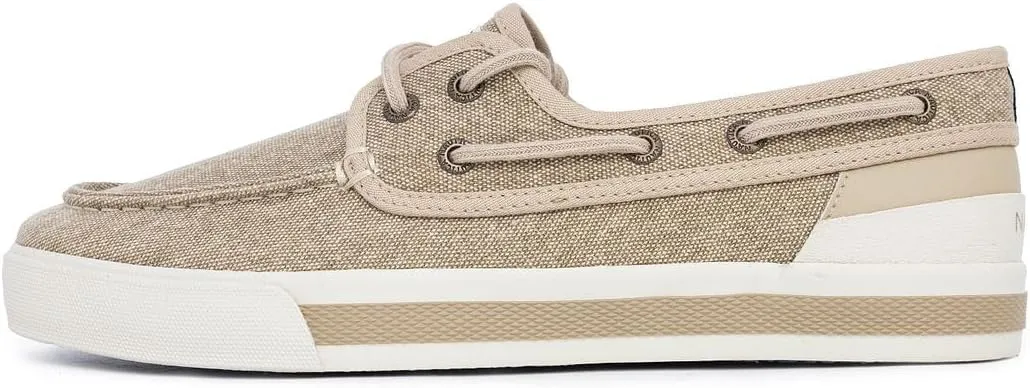 Nautica Men's Casual Boat Shoes, Moc-Toe Loafers with Cushioned Insole, Deck Fashion Sneaker