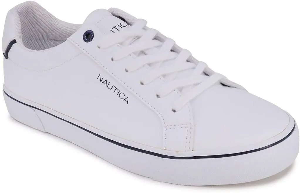 Nautica Men's Casual Shoe, Classic Lace-Up Low Top Loafer, Fashion Sneaker - in Medium & Wide Width Sizes