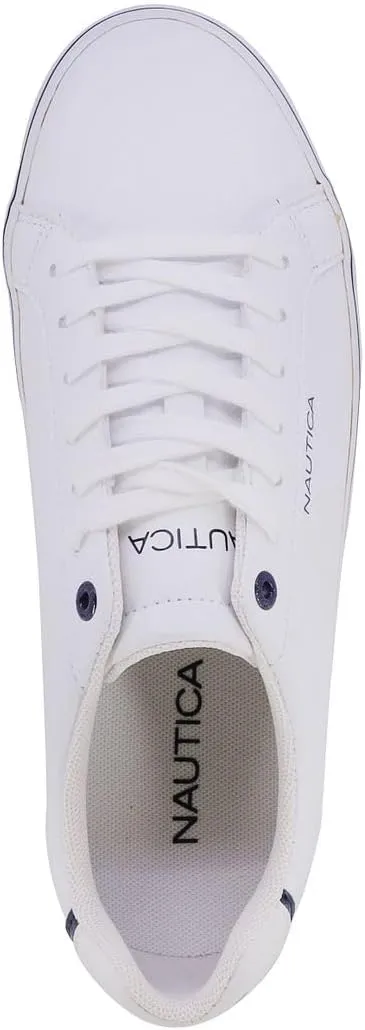 Nautica Men's Casual Shoe, Classic Lace-Up Low Top Loafer, Fashion Sneaker - in Medium & Wide Width Sizes