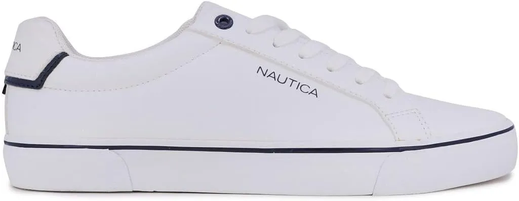 Nautica Men's Casual Shoe, Classic Lace-Up Low Top Loafer, Fashion Sneaker - in Medium & Wide Width Sizes