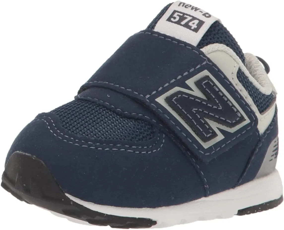 New Balance Kids' 574 V1 New-B Hook and Loop Sneaker