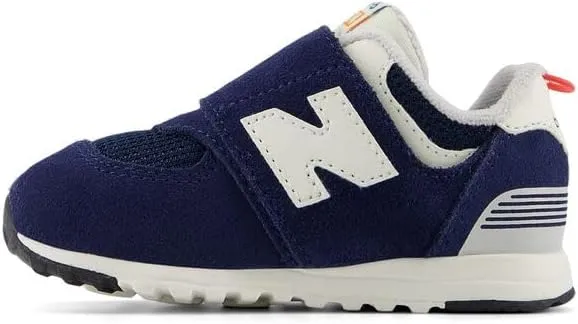 New Balance Kids' 574 V1 New-B Hook and Loop Sneaker