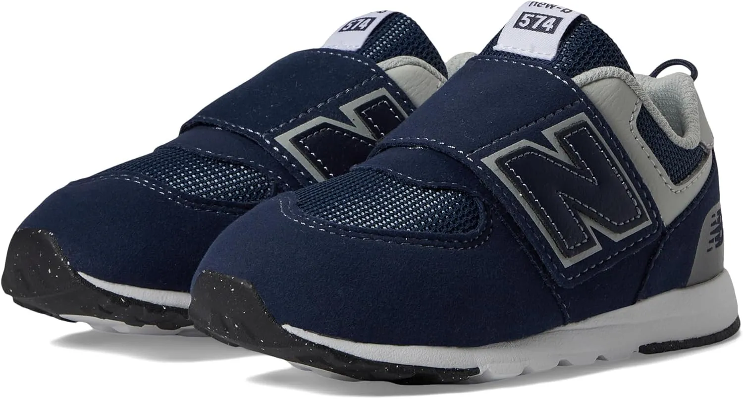 New Balance Kids' 574 V1 New-B Hook and Loop Sneaker