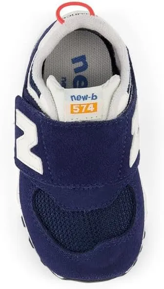 New Balance Kids' 574 V1 New-B Hook and Loop Sneaker