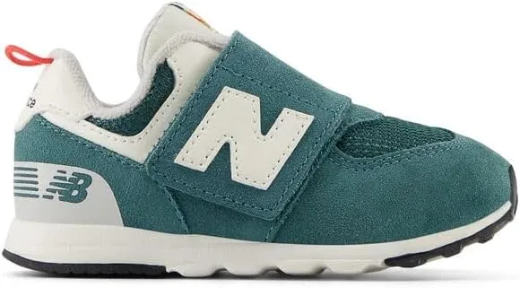 New Balance Kids' 574 V1 New-B Hook and Loop Sneaker