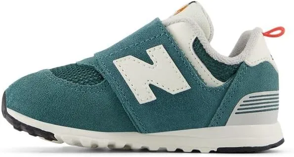 New Balance Kids' 574 V1 New-B Hook and Loop Sneaker