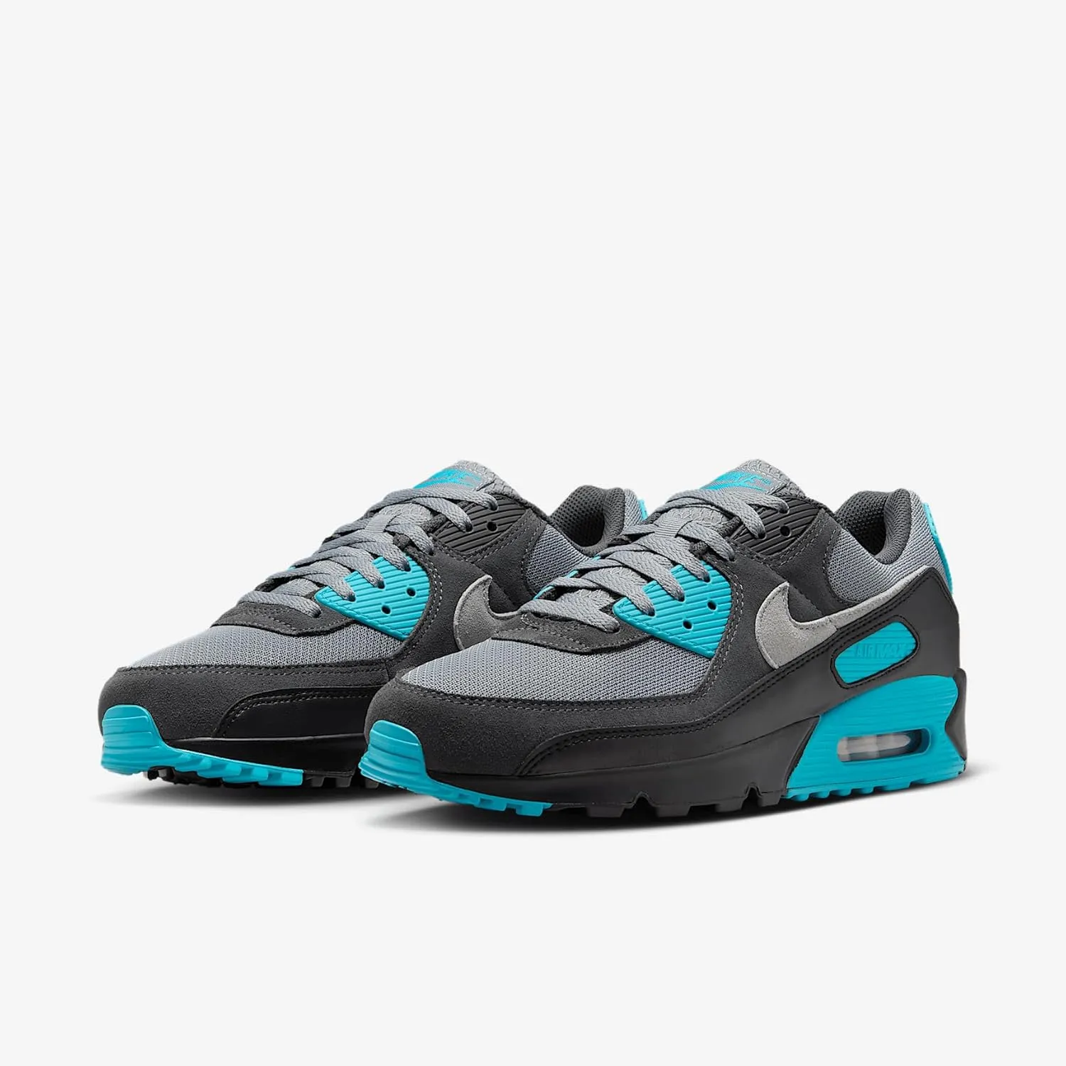 Nike Air Max 90 Men's Shoes (DM0029-013, Cool Grey/Dusty Cactus/Black/Wolf Grey)