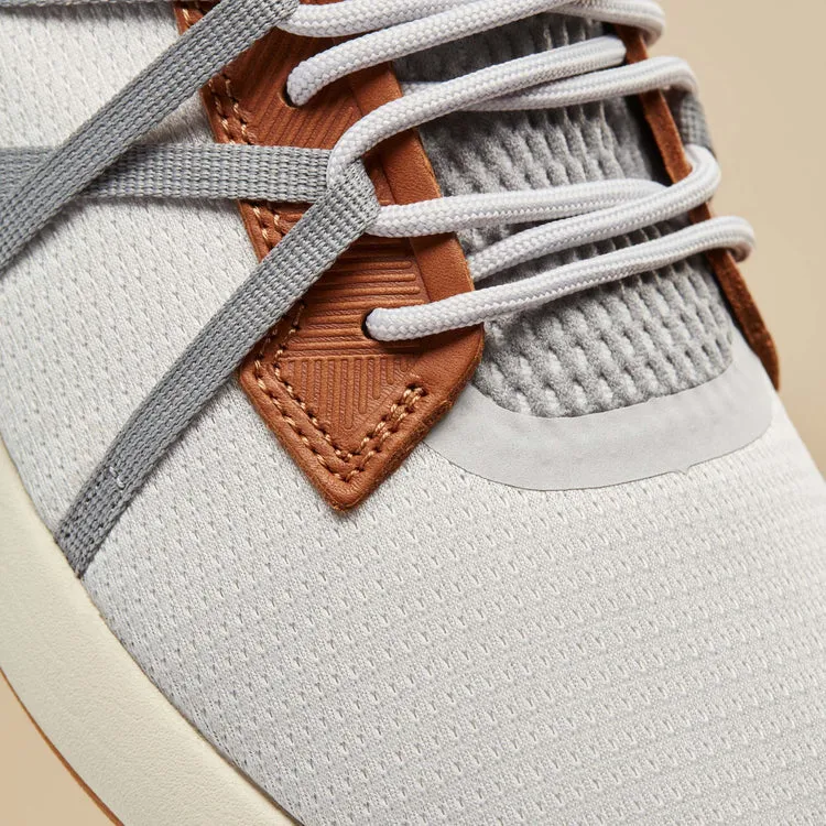 Olukai Men’s Mio Lī Everyday Athletic Shoes - Mist Grey|Poi