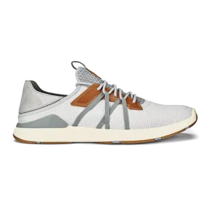 Olukai Men’s Mio Lī Everyday Athletic Shoes - Mist Grey|Poi