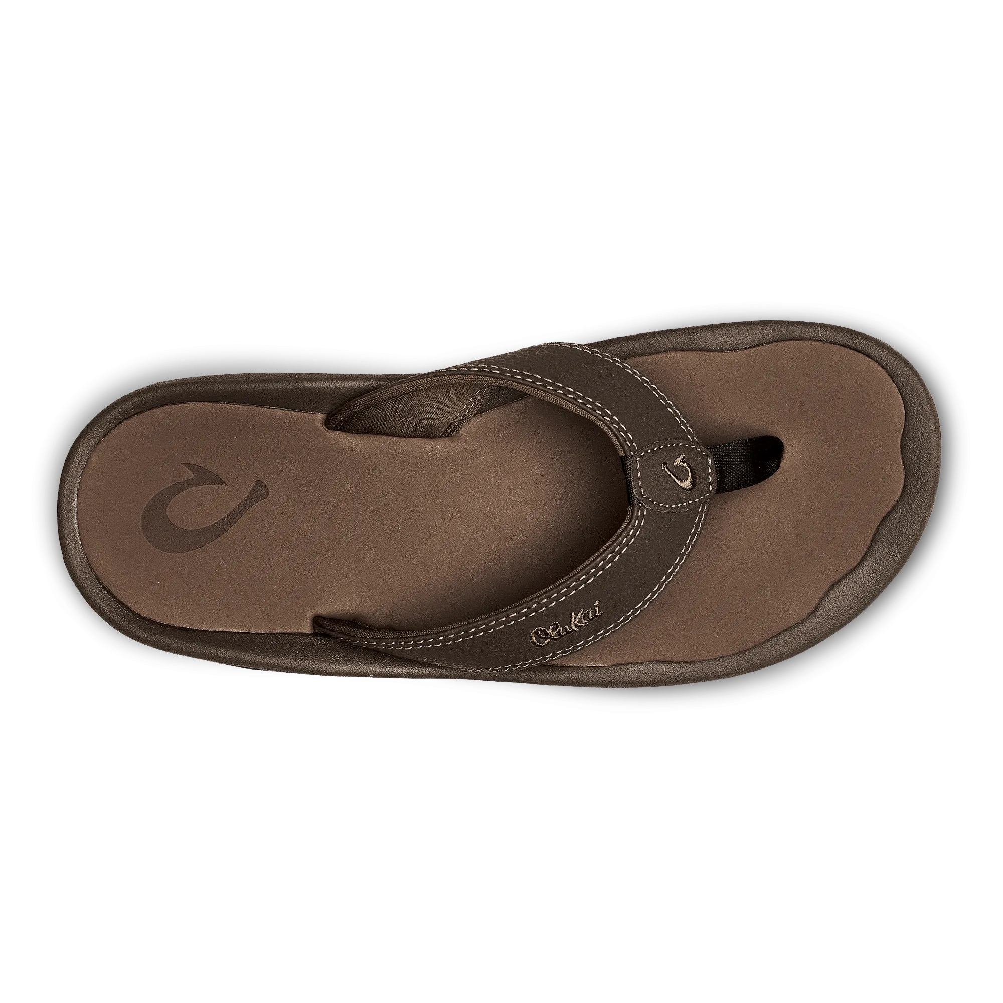 OLUKAI 'OHANA MENS SANDAL - DARK JAVA/RAY