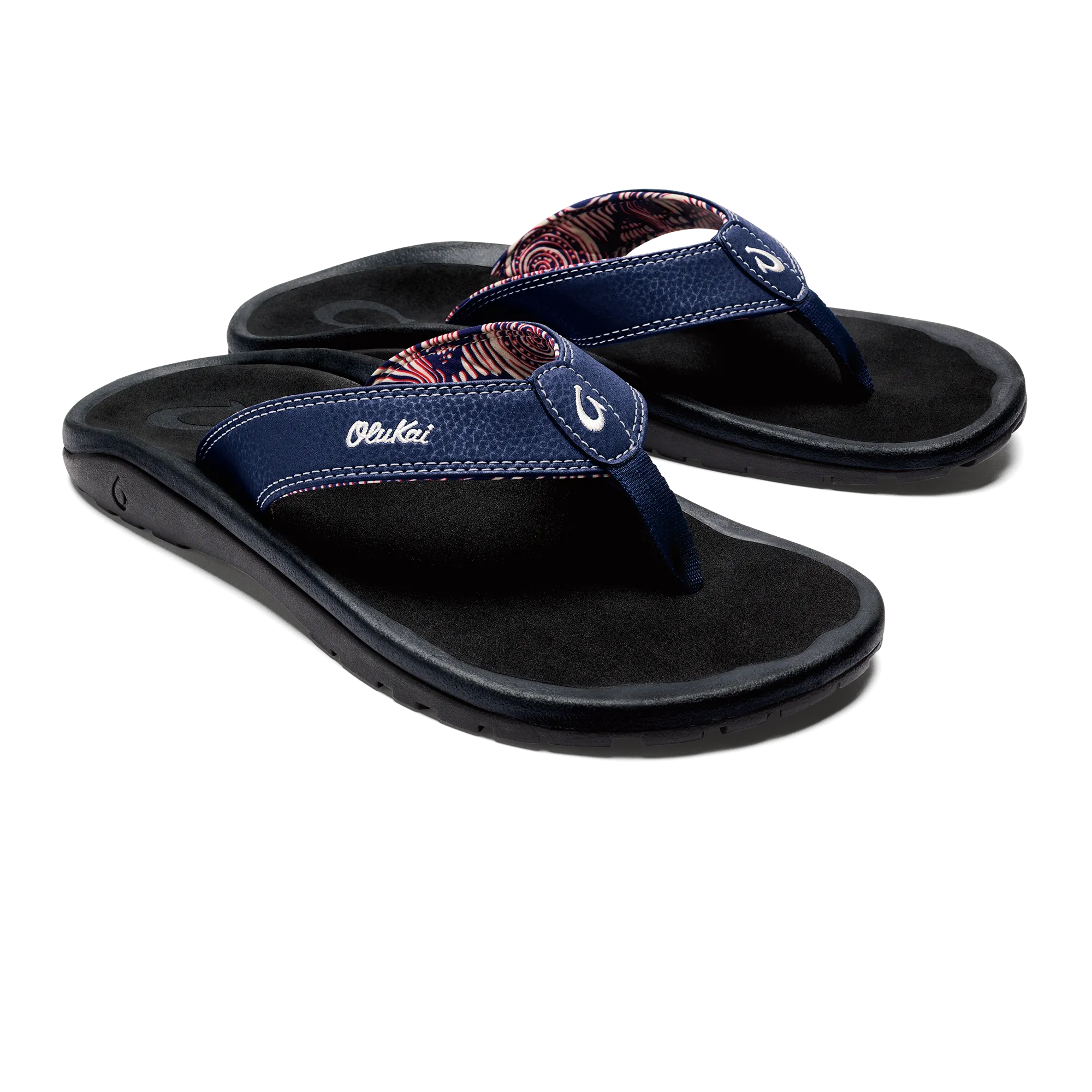 OLUKAI 'OHANA MENS SANDAL - NAVY/ONYX