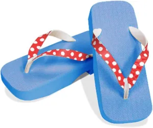 [One Step] [Hajime] Geta Geta Clogs, Soft and Water Resistant, Made of Sponge, 9.4 inches (24 cm), SB/Dot x Red, Dot x Red (Dot x Red/24), Dot × Red, 24.0 cm