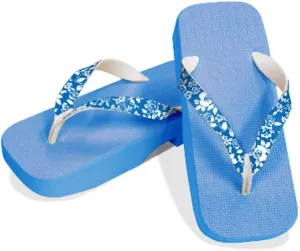 [One Step] [Hajime] Geta Geta Clogs, Soft and Water Resistant, Sponge 9.4 inches (24 cm), SB/Rose x Blue, Rose x Blue (Rose x Blue/24), Rose × Blue, 24.0 cm