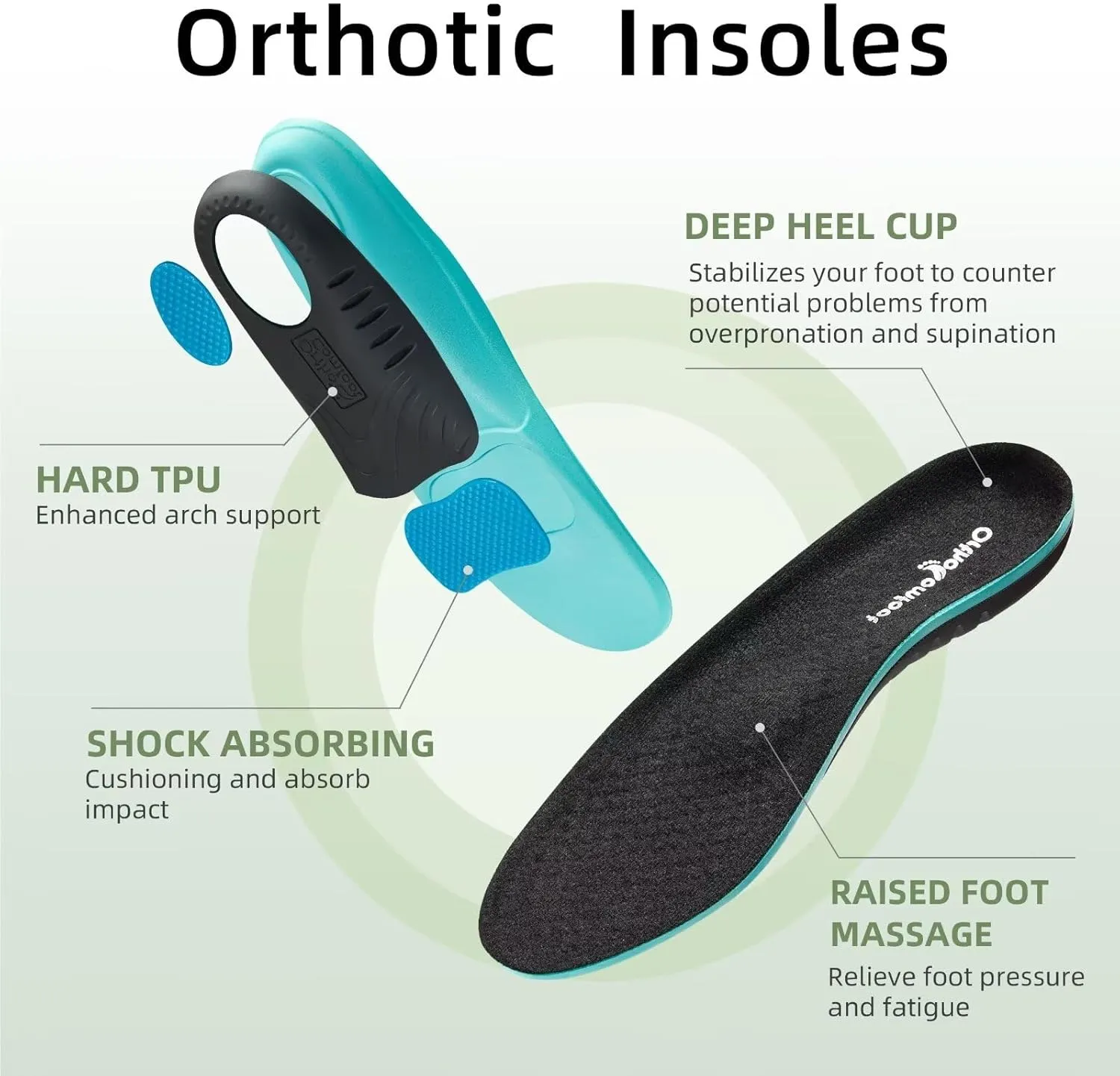 OrthoComfoot Mens Orthopedic Slippers Shoes with Arch Support: Plantar Fasciitis House Slip On Loafers, Comfortable Moccasin Mule Clogs for Indoor Outdoor