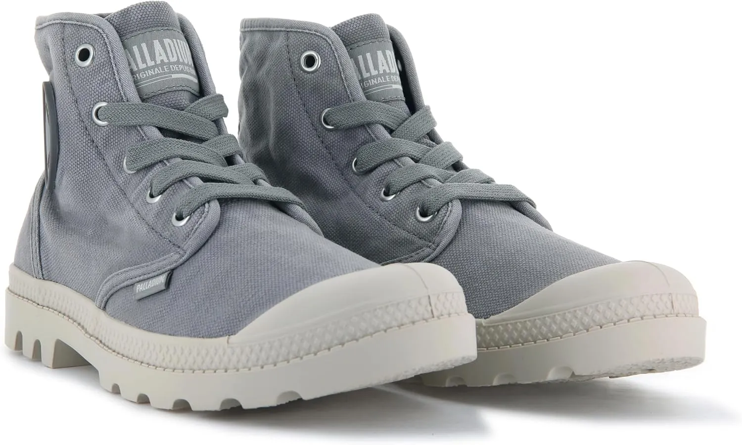 Palladium Women's Pampa Hi Boot, Vegan Canvas Lace Up Boot