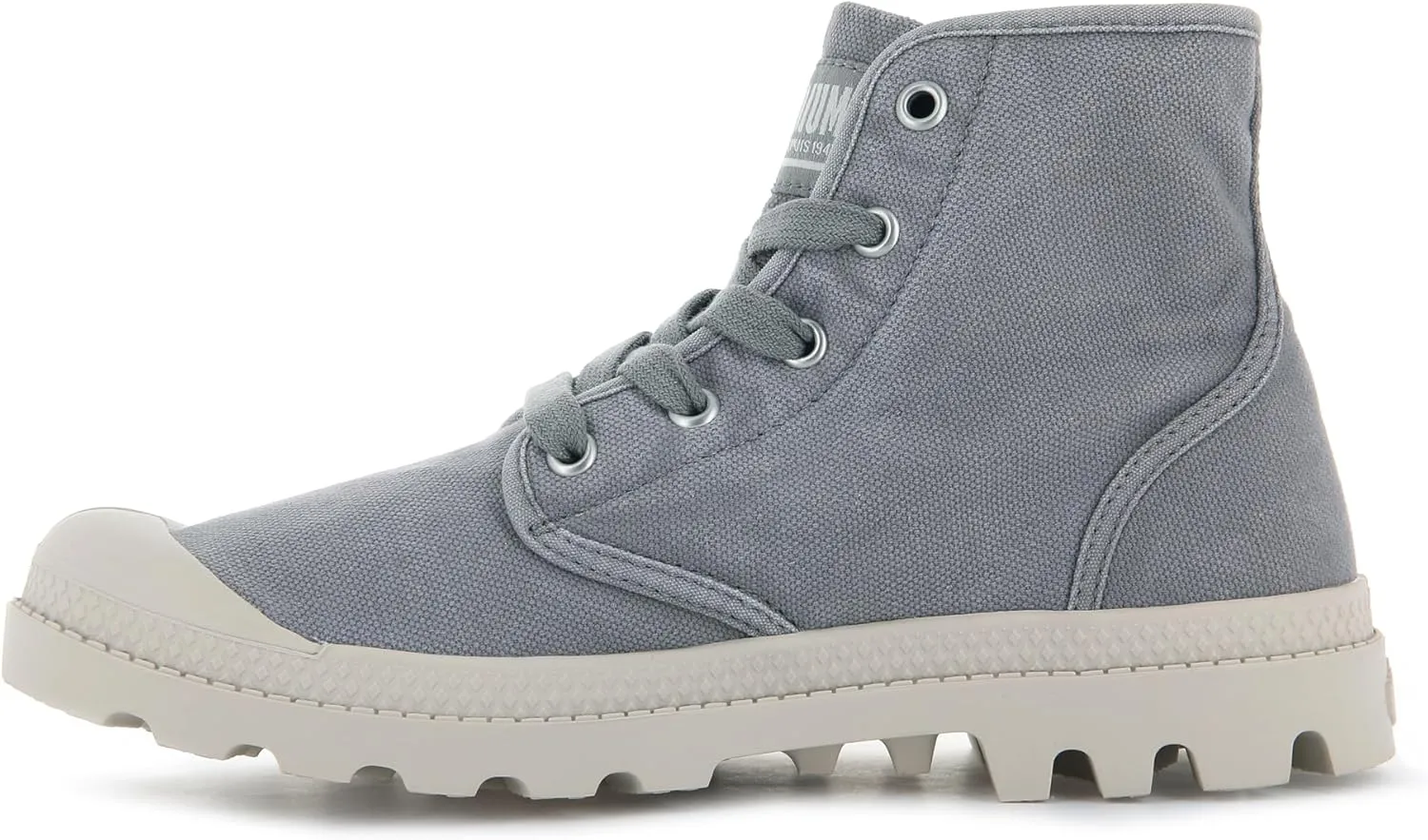 Palladium Women's Pampa Hi Boot, Vegan Canvas Lace Up Boot