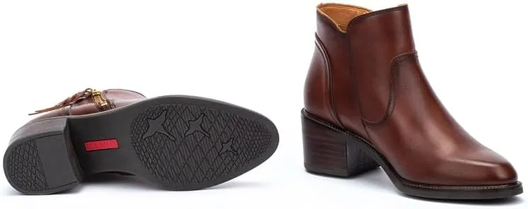 PIKOLINOS High-Heel Ankle Boot Leather Bacarot for Woman