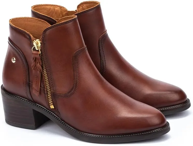 PIKOLINOS High-Heel Ankle Boot Leather Bacarot for Woman