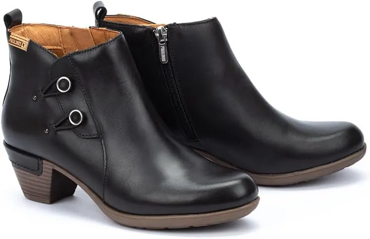 PIKOLINOS High-Heel Ankle Boot Leather Rotterdam for Woman