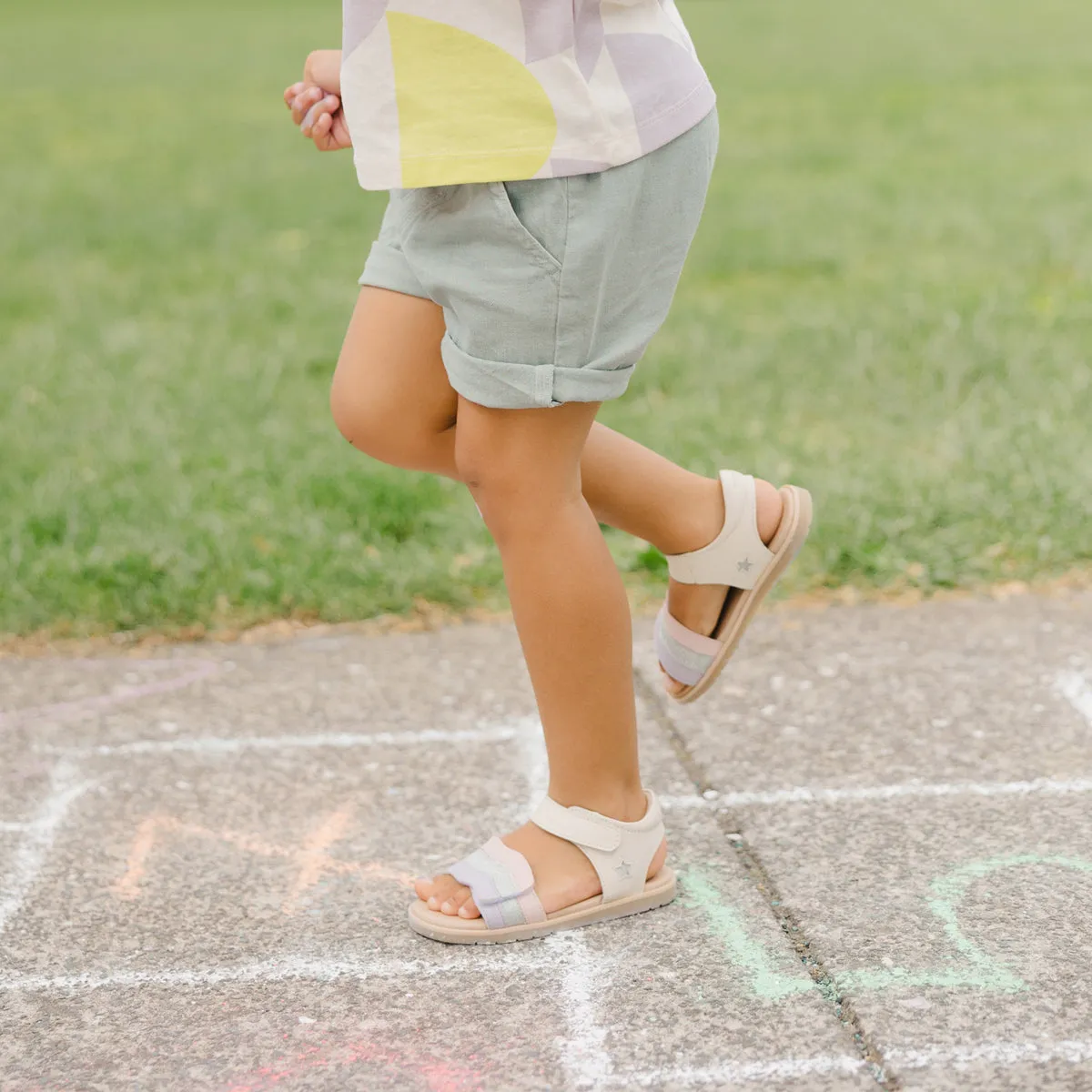 Pretty Brave Star Sandal - Sparkle