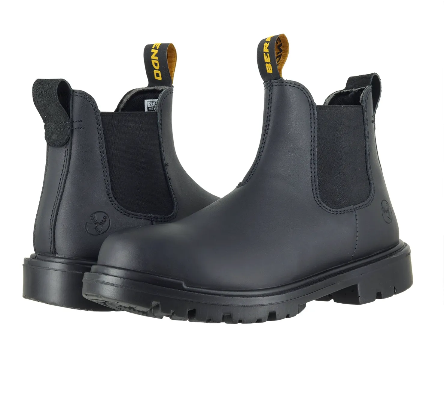 Pull-On Work Boots For Men 6" and  Steel Toe Boots and  EH Rated 6008