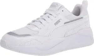 PUMA Men's X-Ray 2 Sneaker, Square White-White-Gray Violet, 7.5