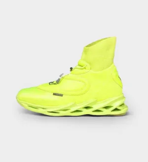 RETIRED COLLECTIBLE MENS LUXE CUSHIONED HIGH TOPS LIGHTNING