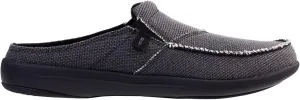 REVITALIGN Men's Siesta Canvas Mule, Black, 9