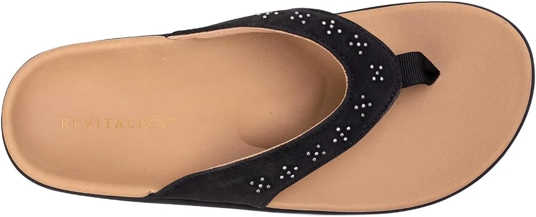 REVITALIGN Women's Yumi Stud Flip-Flop