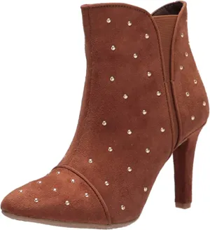 Rialto Women's Chanted Almond/Suedette Size Fashion Boot, 7.5 M