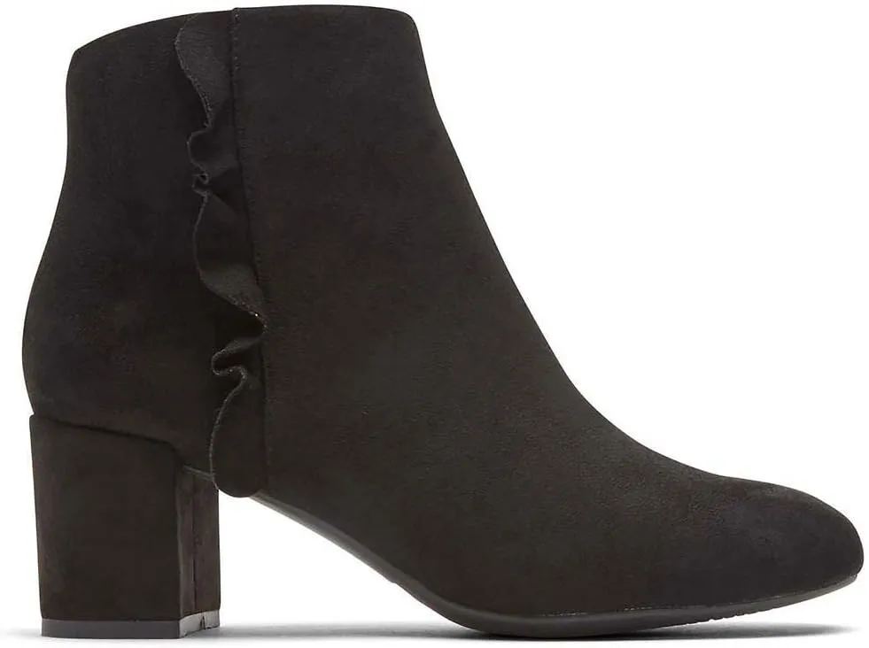 Rockport Women's Total Motion Oaklee Ruffle Ankle Boot
