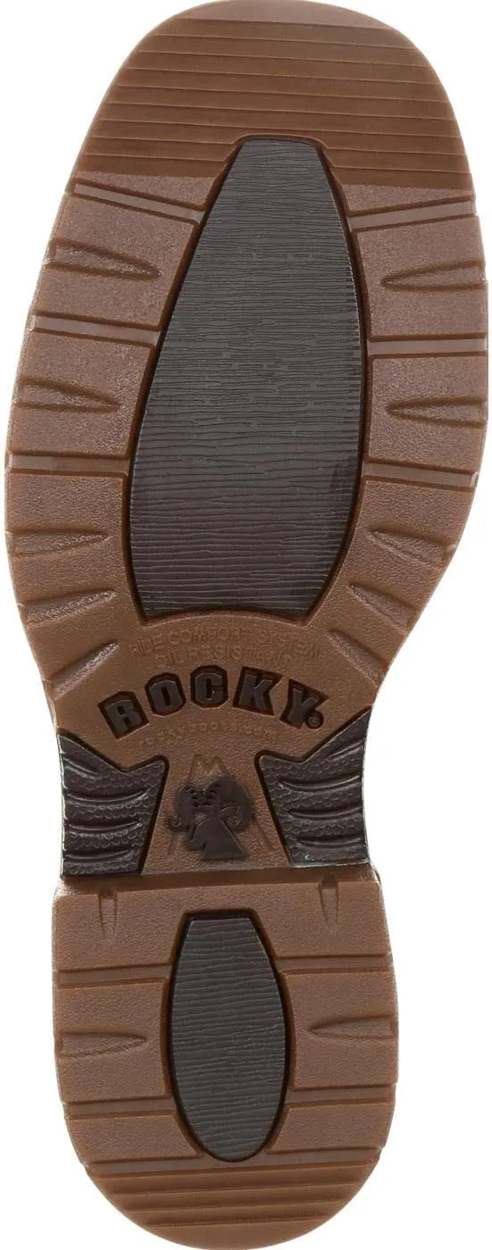 ROCKY Original Ride FLX Steel Toe Waterproof Western Boot