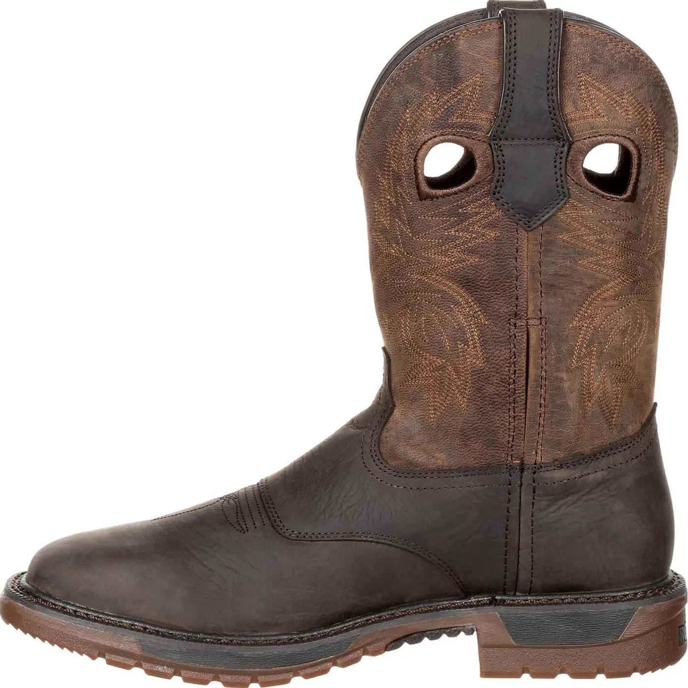 ROCKY Original Ride FLX Steel Toe Waterproof Western Boot
